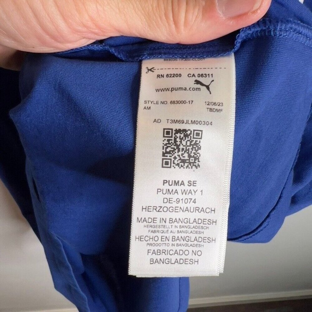 Puma Men's Ess+ Palm Resort Logo Graphic T-Shirt - Cobalt Glaze Size L - Picture 6 of 7